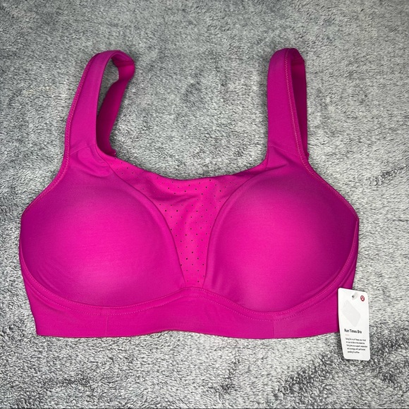 Lululemon Run Times Bra Ripened Raspberry (RIPR) Size 38DD NWT *Adjustable* - Picture 5 of 16
